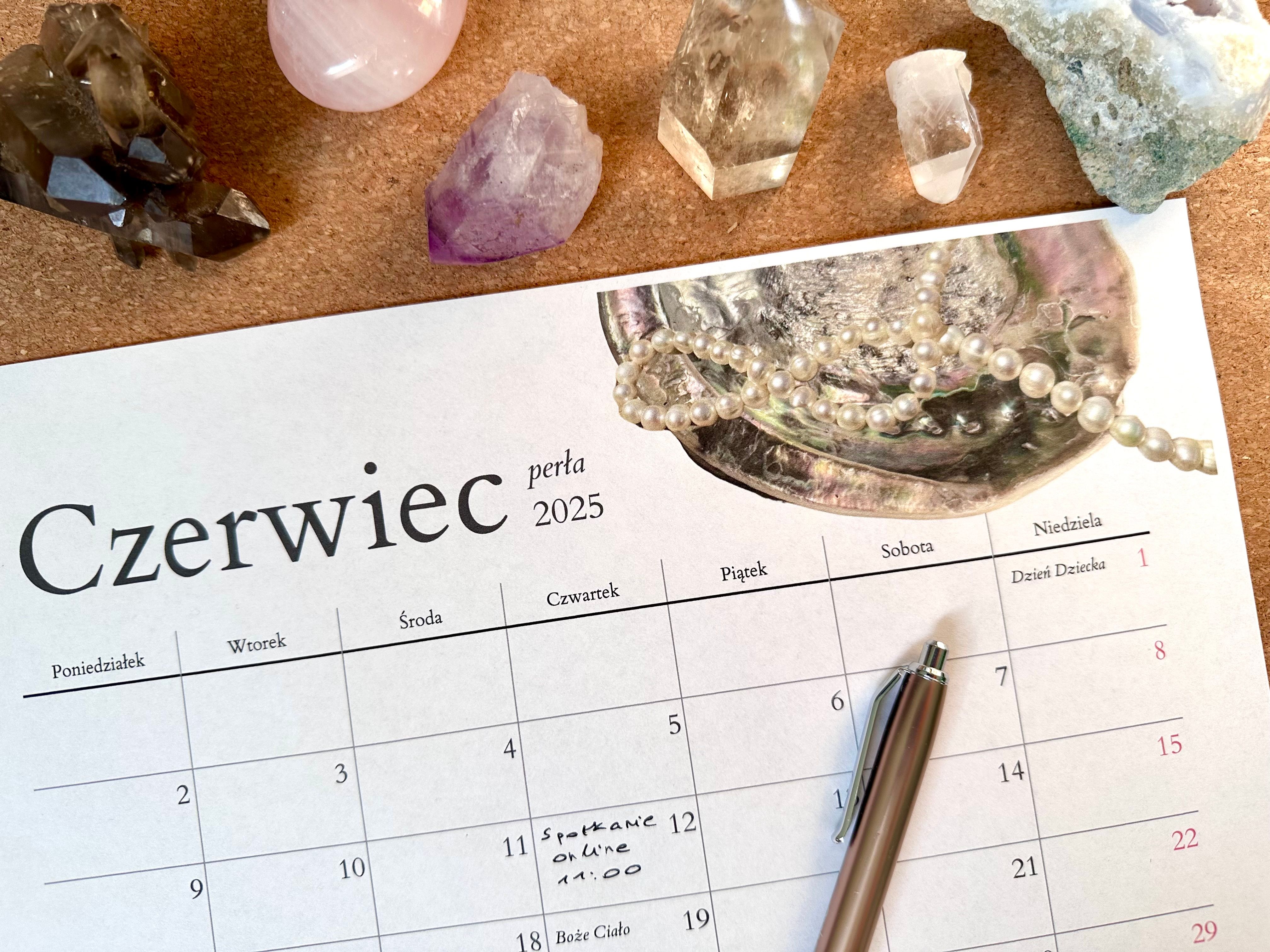 Planner na czerwiec 2025